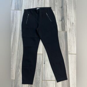 Elaine Rose Black Elastic Waist Pants Size 10